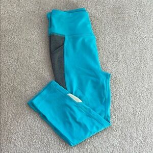 Kids Turquoise Leggings